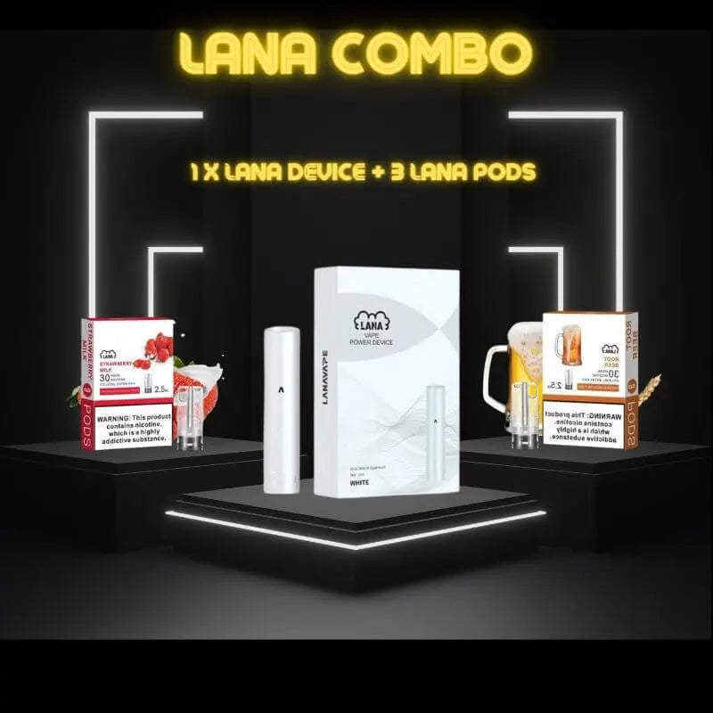 SGVape-LANA COMBO, 1 LANA DEVICE AND 2 BOX OF POD