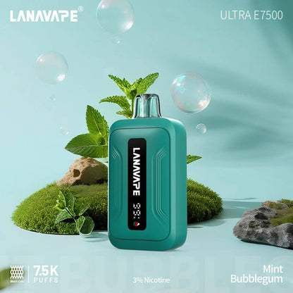 SGVape-LANA-ULTRA-E-7500-MINT-BUBBLEGUM-SG-Vape-Hub