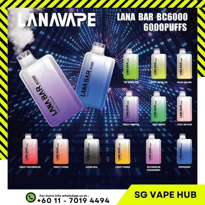  SGVape-LANABAR-BC6000-SG-Vape-Hub