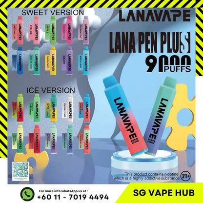 SGVape-LANAPEN-PLUS-9000-SG-Vape-Hub