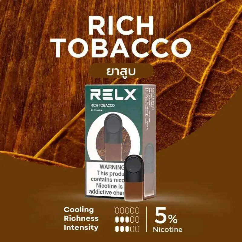 SGVape-RELX-Infinity-Pod-Rich-Tobacco-SG-Vape-Hub