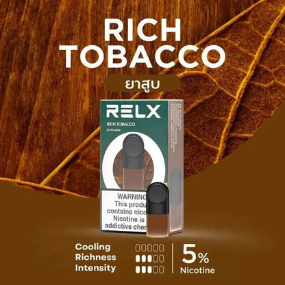 SGVape-RELX-Infinity-Pod-Rich-Tobacco-SG-Vape-Hub