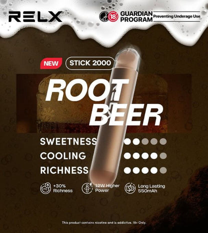 SGVape-RELX-STICK-2K-ROOT-BEER-SG-Vape-Hub