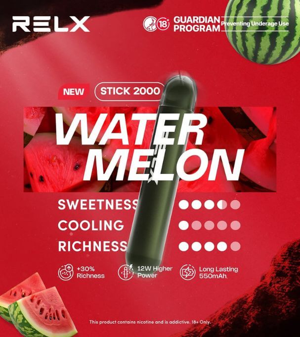 SGVape-RELX-STICK-2K-WATERMELON-SG-Vape-Hub